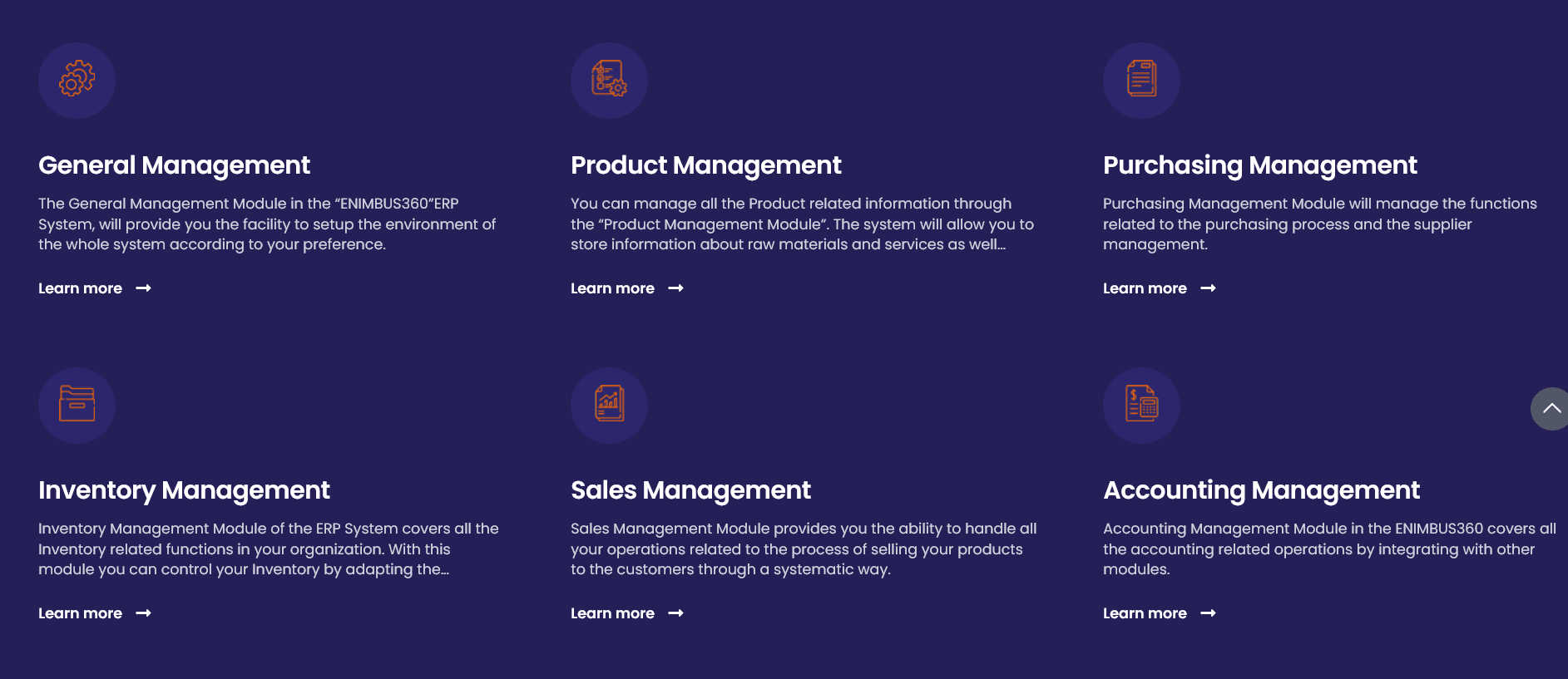 ENIMBUS360 ERP System